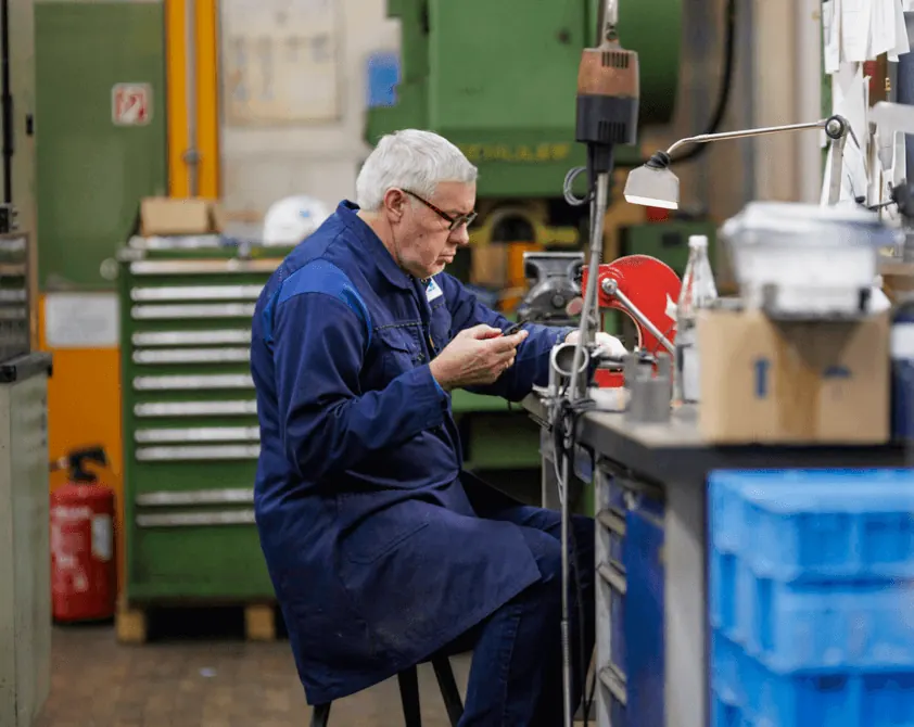 Handwerk und Präzision